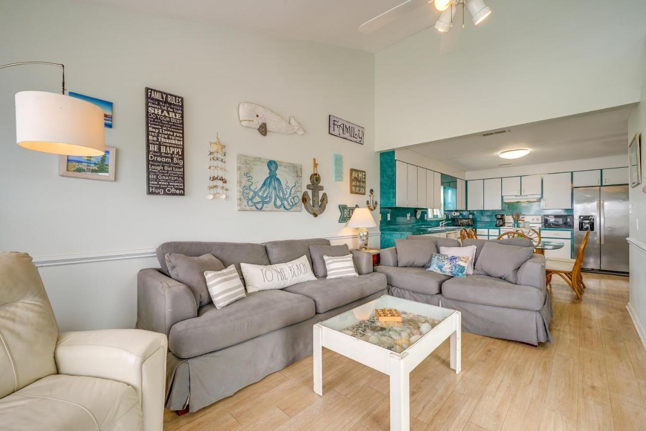 Topsail Beach Vacation Rental Steps To Shore! 외부 사진