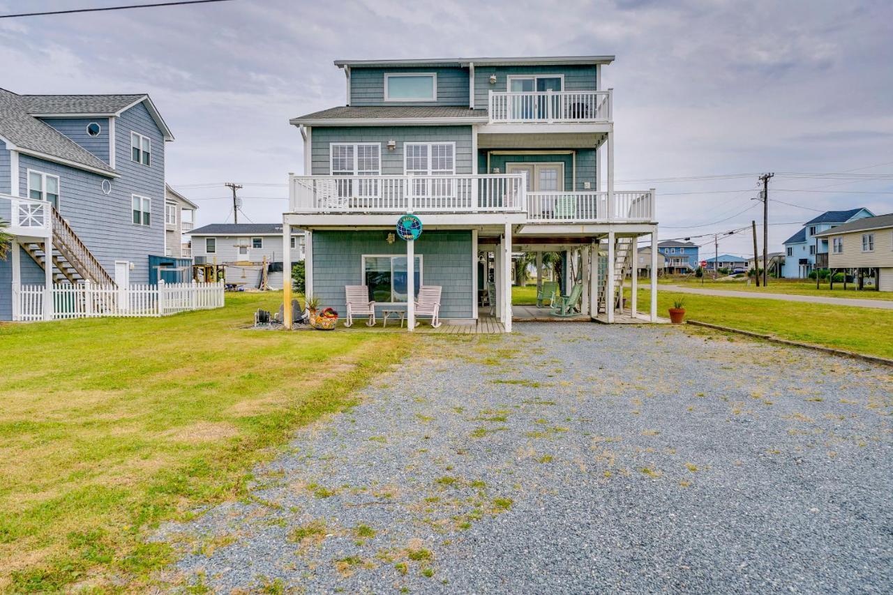 Topsail Beach Vacation Rental Steps To Shore! 외부 사진