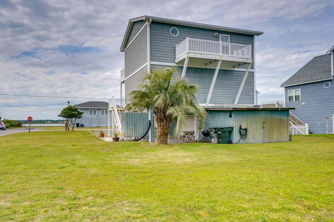 Topsail Beach Vacation Rental Steps To Shore! 외부 사진